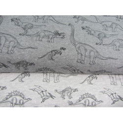 Jersey Dino dunkelgrau grau meliert